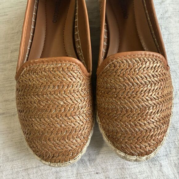 CREPUSCOLO Woven Espadrille Slip on Loafers Size 5.5 EUR 36 Preppy - Picture 2 of 12